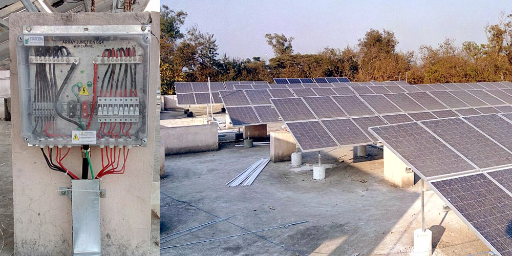 80 kWp solar plant at Sadar Hospital, Chaibasa, Jharkhand