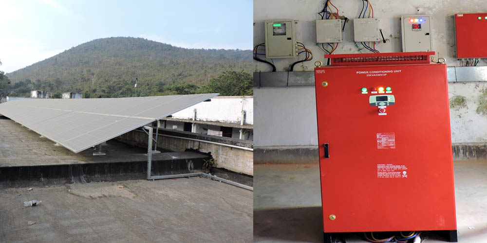 190 kWp solar plant at MGM Medical College, Jamshedpur, Jharkhand